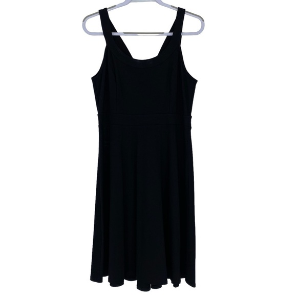 NWT TORRID black stretch skater dress 10307885 size Large - Picture 1 of 16